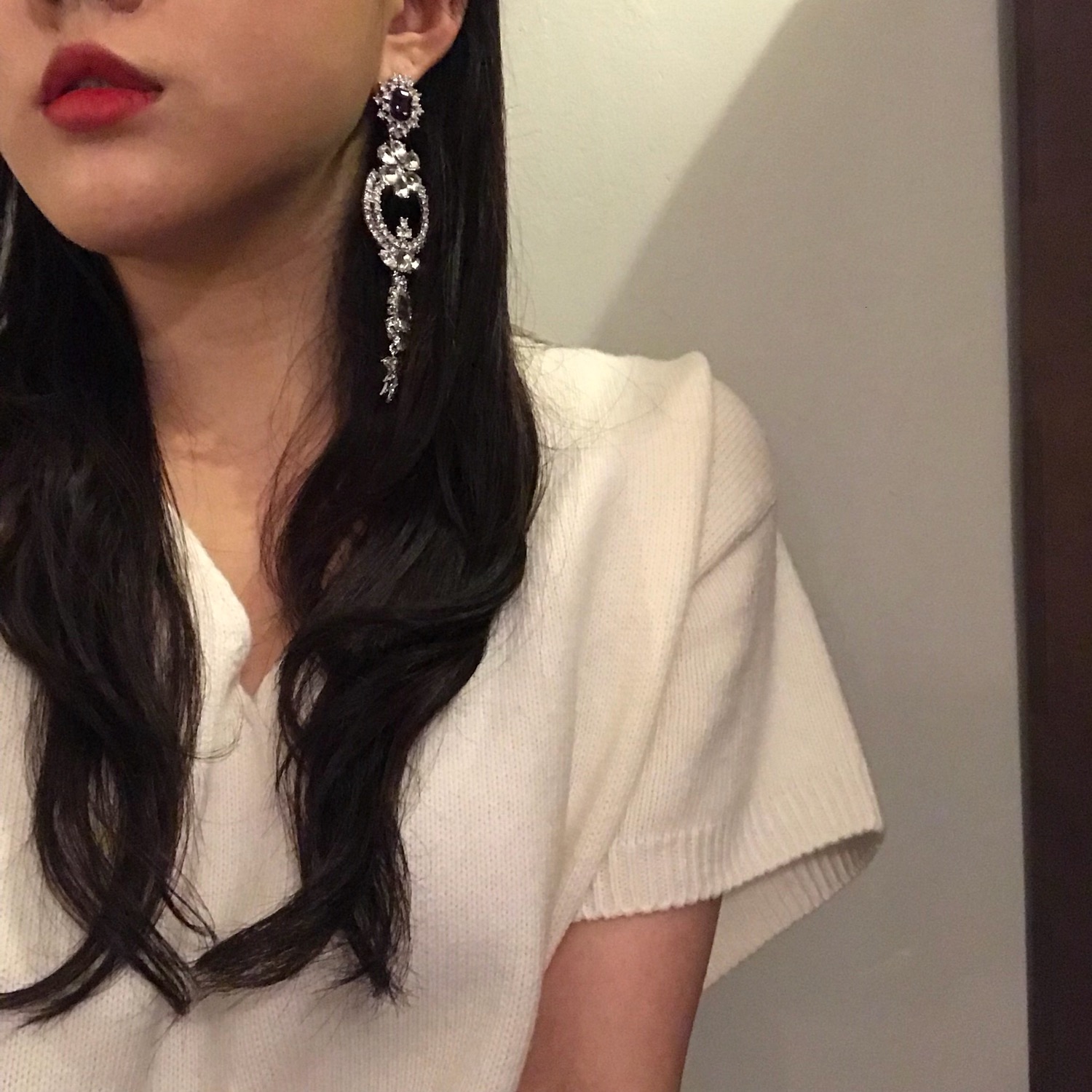 <b><p>Violet earring 8 species Alrgy preventn Woman</p></b><b><p>バイオレット イヤリング 8種 アレルギー対策 女性 紫</p></b><br /><br /><p align='center'>