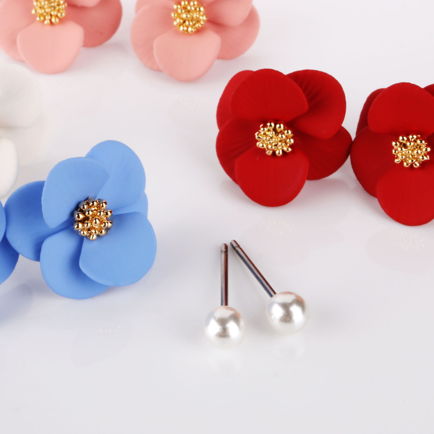 <b><p>Bollare Pastel soft flower ings AAA061 Romantic</p></b><b><p>ボラレ パステルソフトフラワーイヤリング AAA061 ロマンチックスタイル 女心を刺激</p></b><br /><br /><p align='center'>