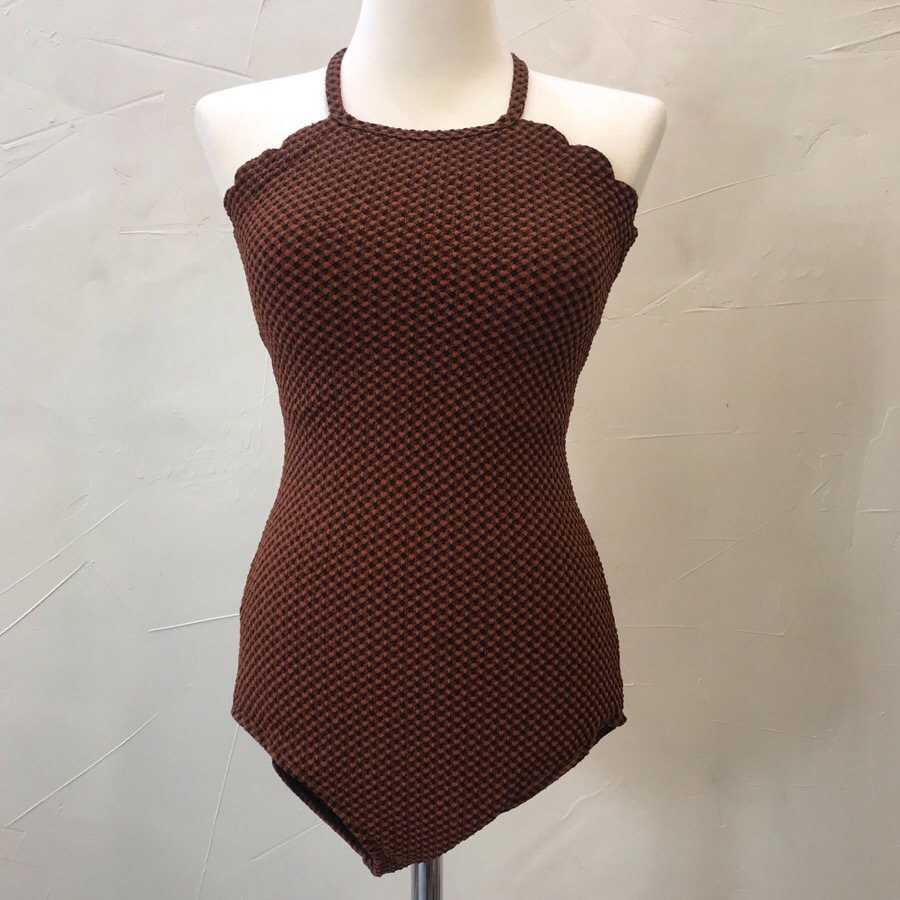 <b><p>Wool knit check Monoki Summer vacati Sexy</p></b><b><p>波ニット チェック モノキニ 夏バカンスル セクシー非ファッション かわいいワンピース水着</p></b><br /><br /><p align='center'>