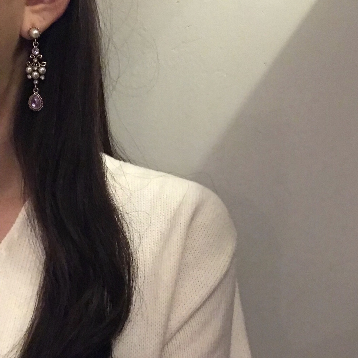 <b><p>Violet earring 8 species Alrgy preventn Woman</p></b><b><p>バイオレット イヤリング 8種 アレルギー対策 女性 紫</p></b><br /><br /><p align='center'>