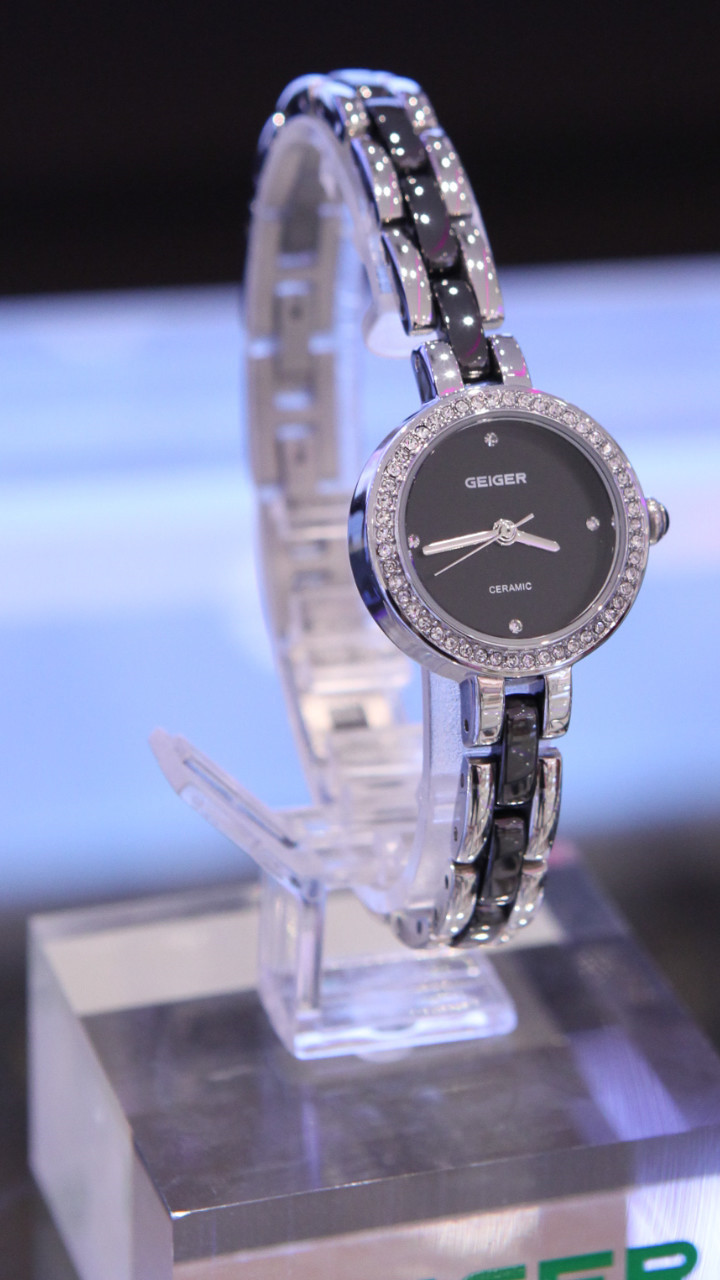 <b><p>Geiger Black camic Women's Watches rmanium</p></b><b><p>ガイガー ブラックセラミック レディース時計 ゲルマニウムブレスレット GE61165BS</p></b><br /><br /><p align='center'>