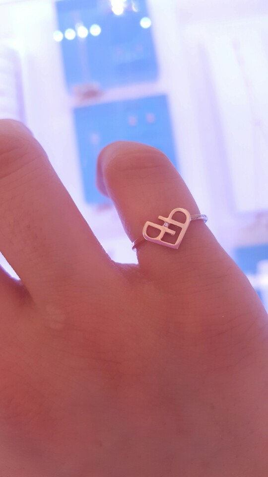 <b><p>Stonehenge 14K SHE art Ri of Aries T0673</p></b><b><p>ストーンヘンジ 14K 彼女 ハート エキリング T0673 可愛らしいコーディネ</p></b><br /><br /><p align='center'>