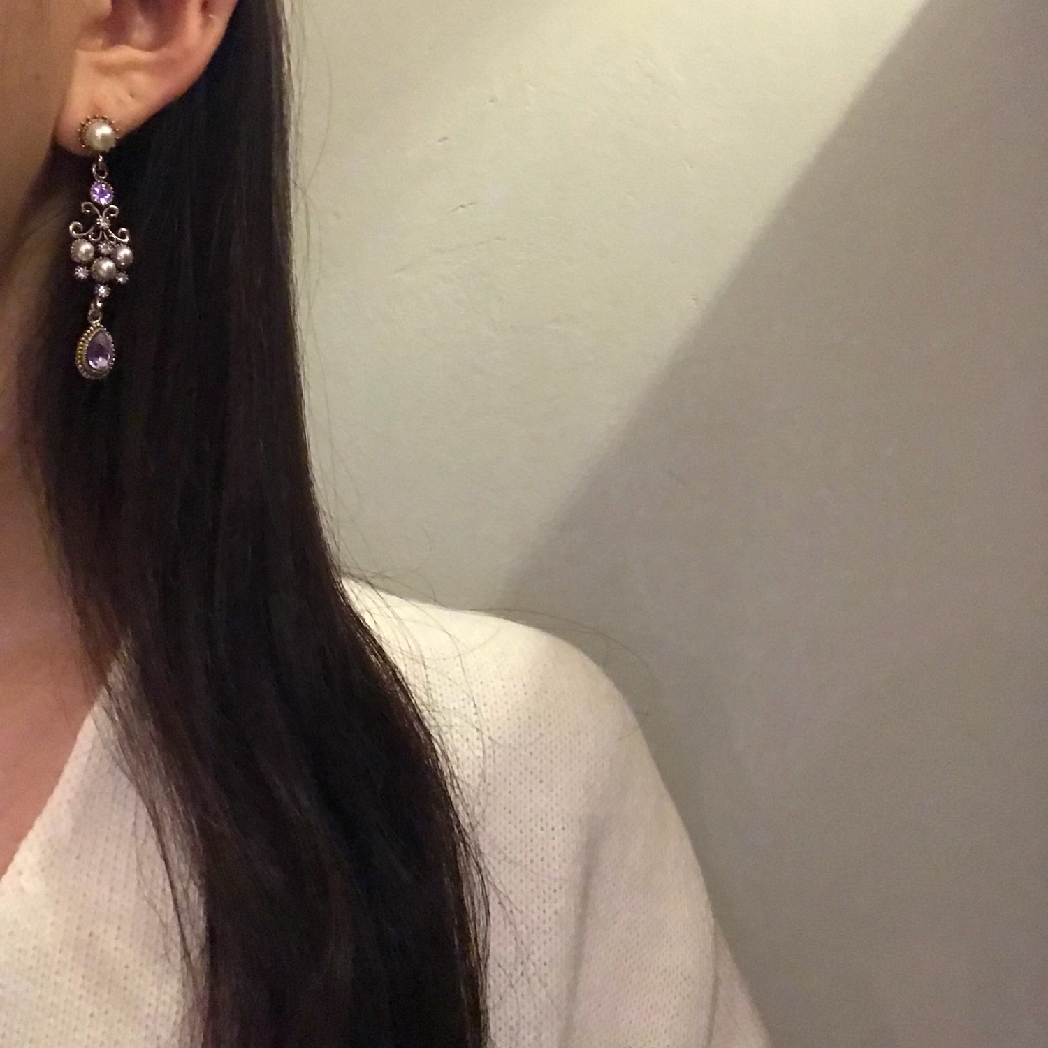 <b><p>Violet earring 8 species Alrgy preventn Woman</p></b><b><p>バイオレット イヤリング 8種 アレルギー対策 女性 紫</p></b><br /><br /><p align='center'>