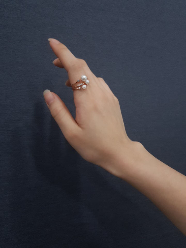 <b><p>Prl pnt All silver rg female Luxury roic</p></b><b><p>真珠 ポイント オールシルバー リング 女性 高級感 ロマンチック ゴド 女神スタイル</p></b><br /><br /><p align='center'>