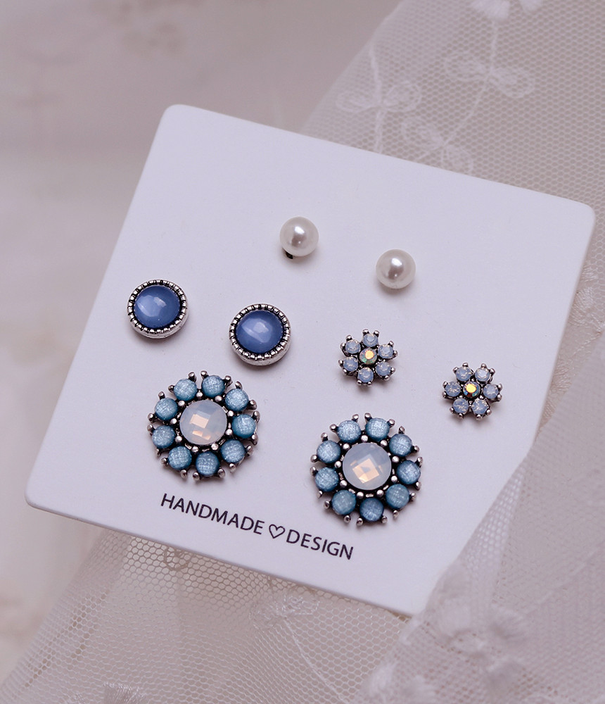 <b><p>Daikoji 8 eces Set earrings Full of love</p></b><b><p>デイ浩二 8ピース セットピアス 愛に満ち シンプルリ キュートなデザイン 生気溌剌</p></b><br /><br /><p align='center'>