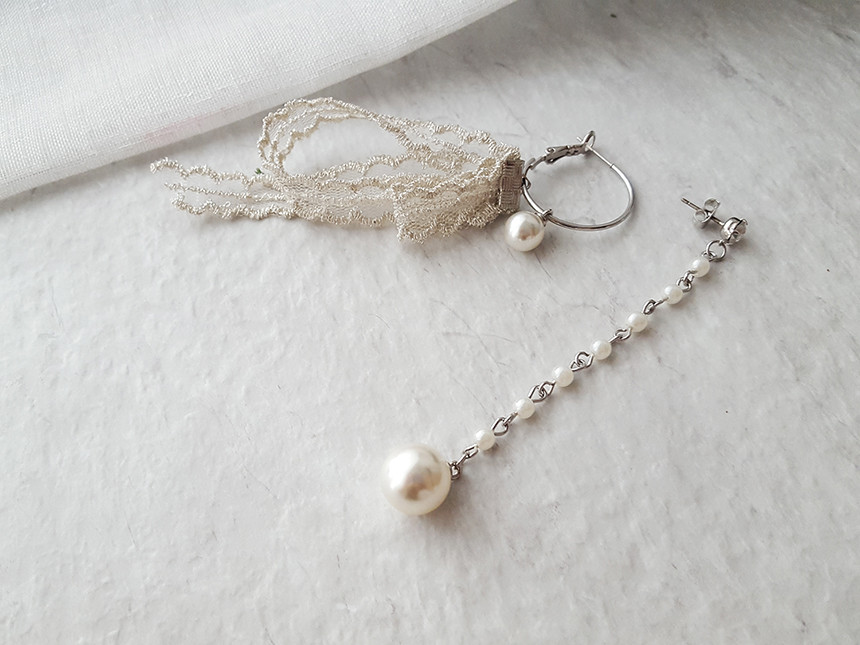 <b><p>Unknown race Pearl Drop ring Nt Stylish se</p></b><b><p>オンバル レース 真珠 ドロップ イヤリング 清楚 魅力のあるスタイル 女性な 女神コーディネート</p></b><br /><br /><p align='center'>