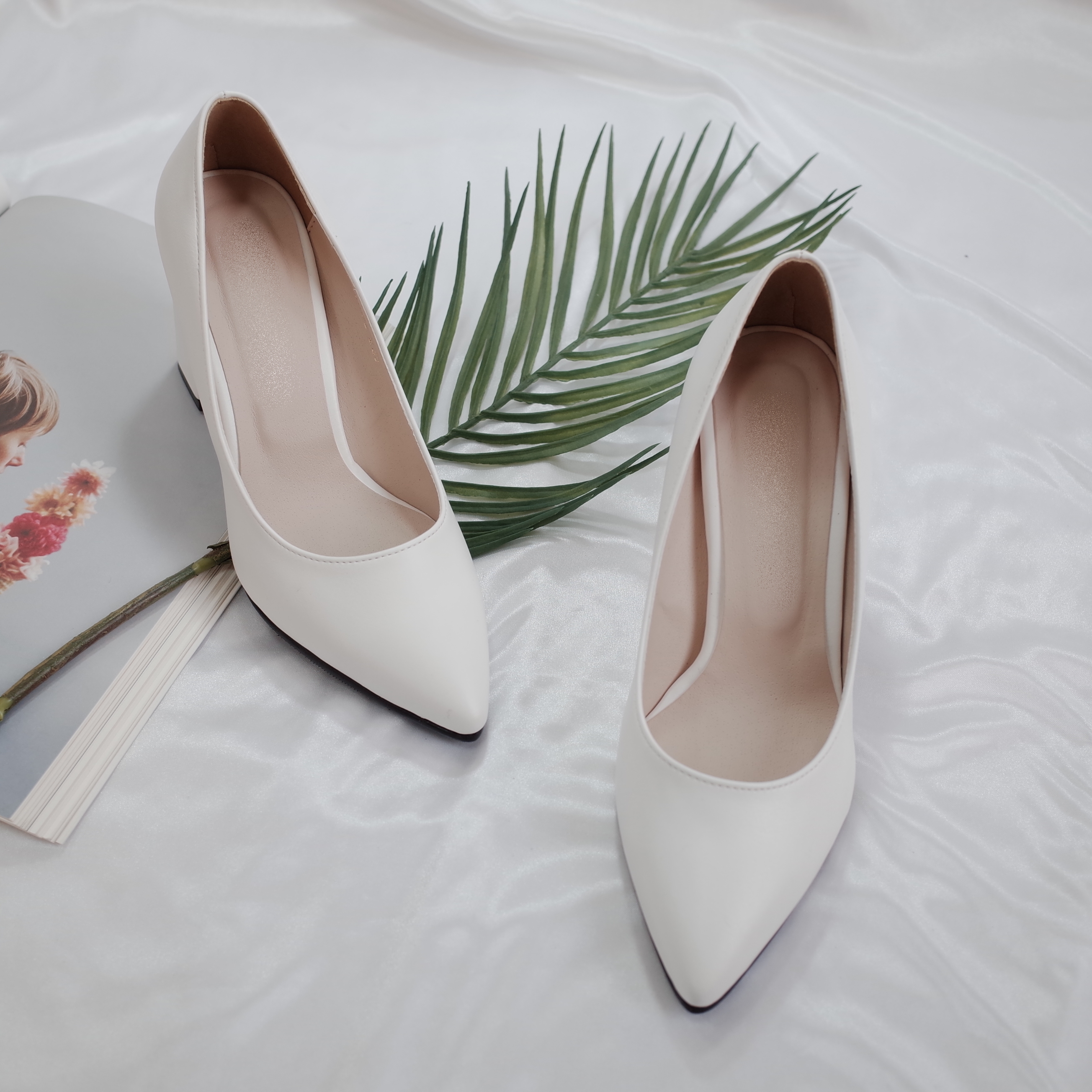 <b><p>Korean 8cm Stiletto The pump Pointed nose</p></b><b><p>韓国語 8cm スティレット 厚底 パンプス 最高の鼻 ミドルヒール baling_2</p></b><br /><br /><p align='center'>