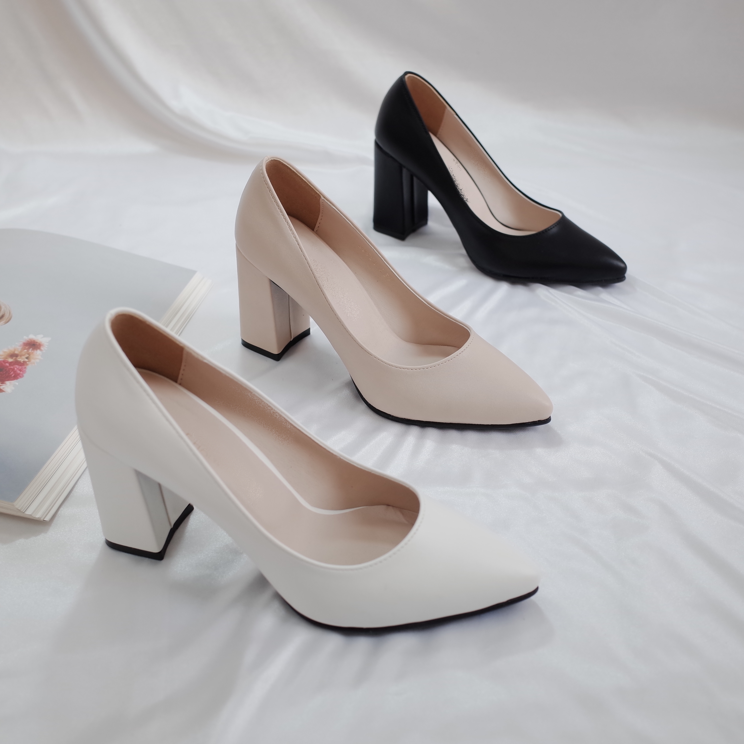 <b><p>Korean 8cm Stiletto The pump Pointed nose</p></b><b><p>韓国語 8cm スティレット 厚底 パンプス 最高の鼻 ミドルヒール baling_2</p></b><br /><br /><p align='center'>