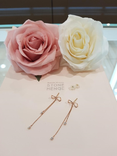 <b><p>Stonehenge 14K rose gold earri T0784</p></b><b><p>ストーンヘンジ 14K ローズ ゴールド イヤリング T0784</p></b><br /><br /><p align='center'>