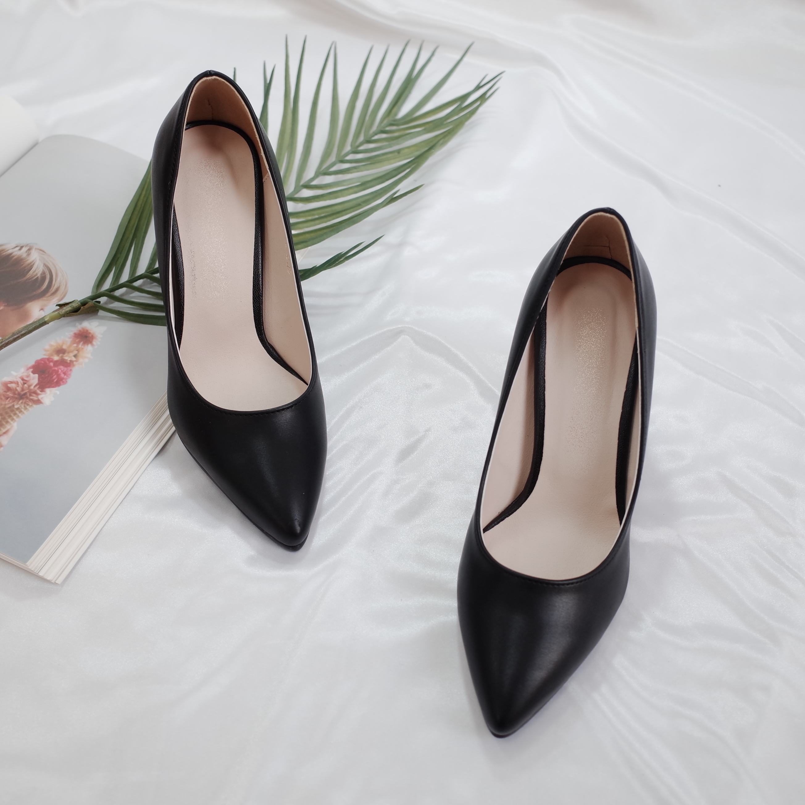 <b><p>Korean 8cm Stiletto The pump Pointed nose</p></b><b><p>韓国語 8cm スティレット 厚底 パンプス 最高の鼻 ミドルヒール baling_2</p></b><br /><br /><p align='center'>