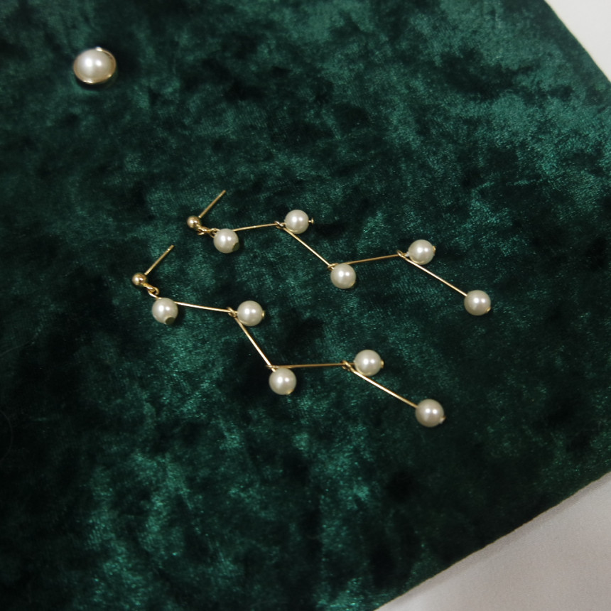 <b><p>Pearl Drop ring handmade crystal Mother-Daughter</p></b><b><p>真珠 ドロップ イヤリング グィチ ハンドメイド クリスタル 涙 螺鈿 タッセル</p></b><br /><br /><p align='center'>