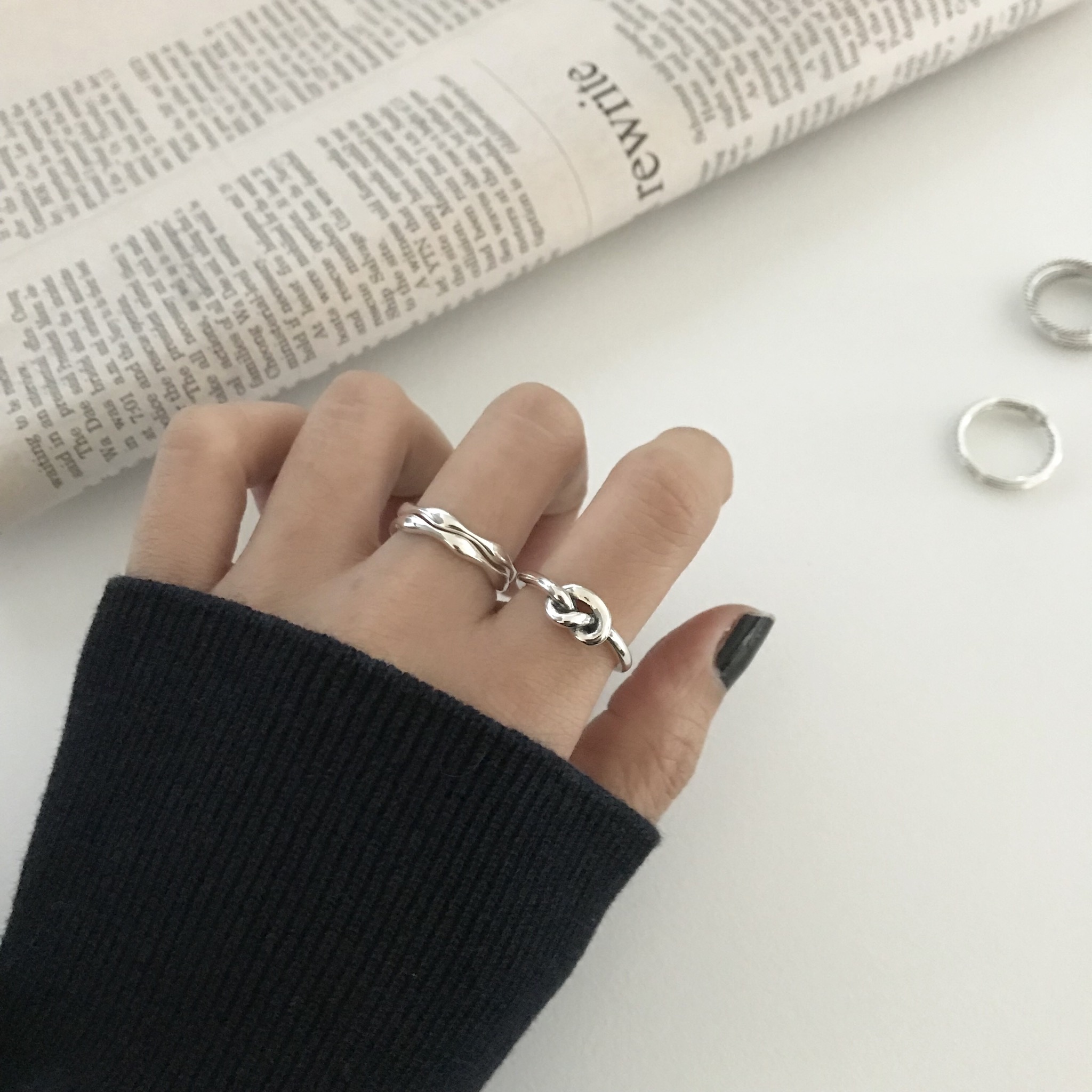 <b><p>silver 925 paint heart Pretzel knot kk rg</p></b><b><p>シルバー 925 油絵 ハート プレッツェル 結び目 ねじれ リング ポイント 友情</p></b><br /><br /><p align='center'>