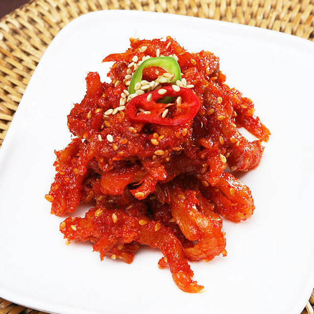 <b><p>Pickled in Sokcho Part fee 100%Korean Ggwon-do</p></b><b><p>束草天下塩辛 副材料 100％韓国語 江原道 スケトウダラ回和え物 1キロ 瓶熟成</p></b><br /><br /><p align='center'>