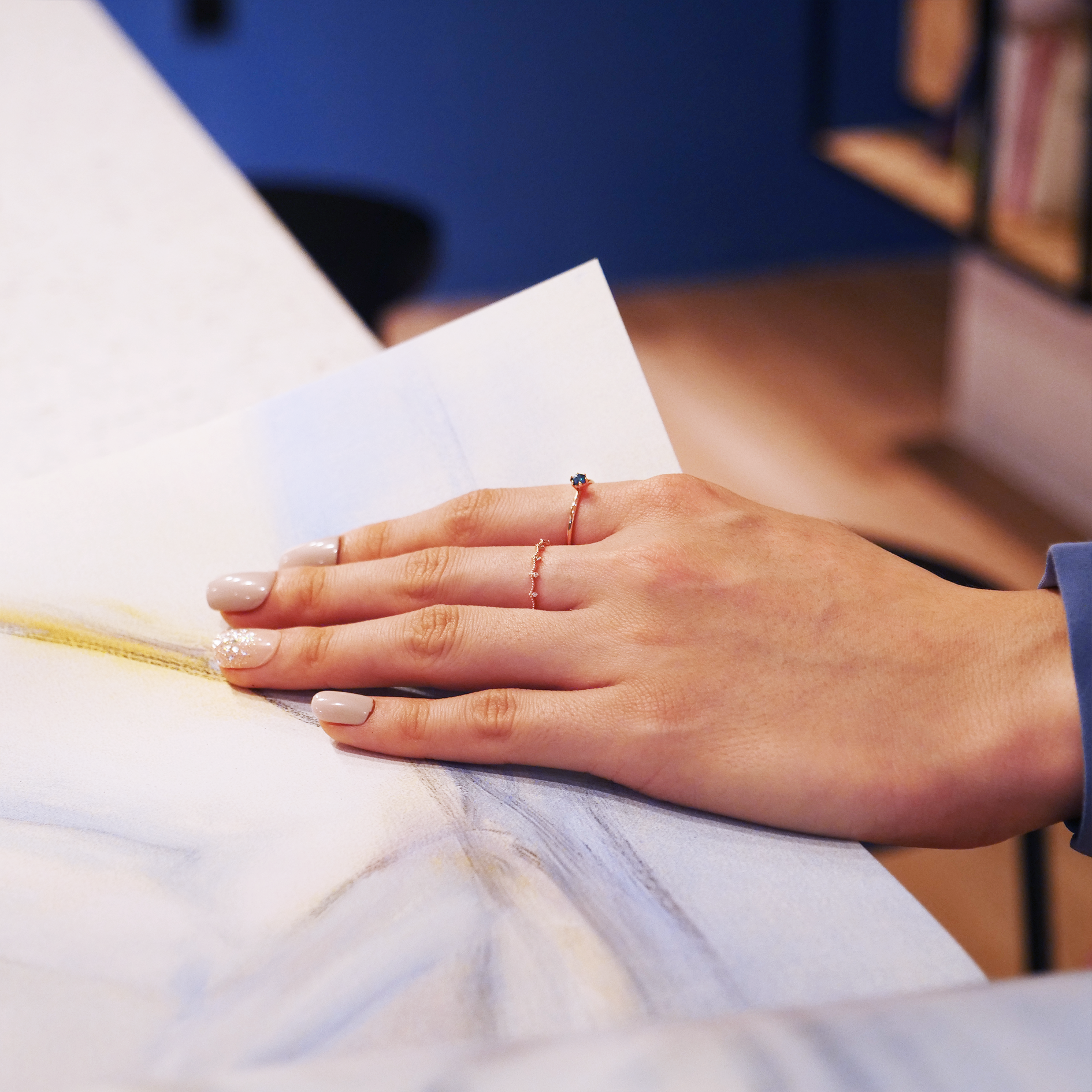 <b><p>Blush Special Offers 14K be Dmond ring Casu</p></b><b><p>ブラッシュ 特価 14K ブルー ダイヤモンド リング カジュアルな スタイリルック</p></b><br /><br /><p align='center'>