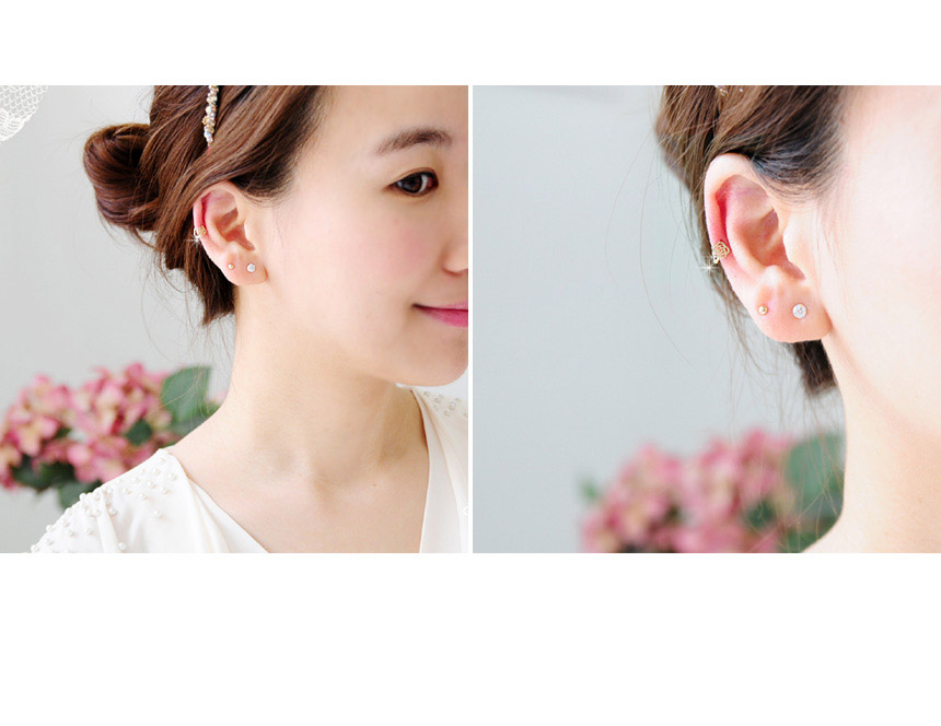 <b><p>10k earflaps piercing mi One touch Cubic</p></b><b><p>10k 耳介 ピアス ミニ ワンタッチ リング イヤ グィチ キュービック 真珠</p></b><br /><br /><p align='center'>