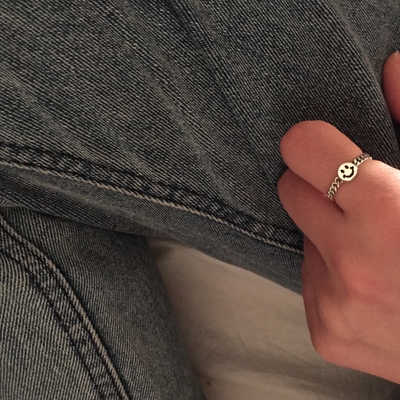 <b><p>smile chain Sver 925 rg day Eun Ji cute Accessorie</p></b><b><p>スマイル チェーン シルバー925リング デイリー ウンジ かわいい アクセサ ジュエモール</p></b><br /><br /><p align='center'>