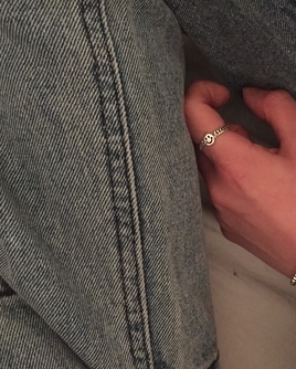 <b><p>smile chain Sver 925 rg day Eun Ji cute Accessorie</p></b><b><p>スマイル チェーン シルバー925リング デイリー ウンジ かわいい アクセサ ジュエモール</p></b><br /><br /><p align='center'>