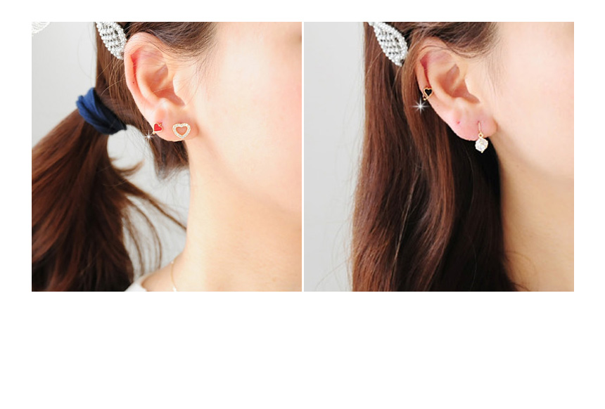 <b><p>10k earflaps piercing mi One touch Cubic</p></b><b><p>10k 耳介 ピアス ミニ ワンタッチ リング イヤ グィチ キュービック 真珠</p></b><br /><br /><p align='center'>
