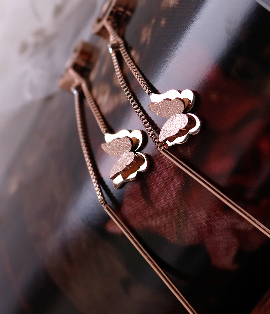 <b><p>Butterfly Sonata Surge Sel earring tium sless</p></b><b><p>蝶のラブソング 書かれているカールスチール イヤリ チタン ステンレス モダンな</p></b><br /><br /><p align='center'>