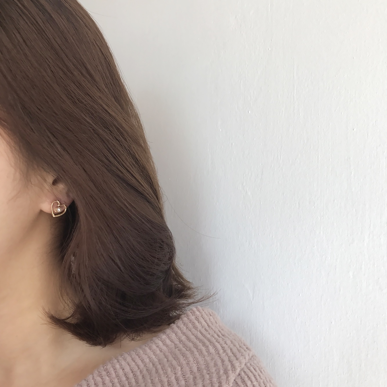 <b><p>daily small Pearl Ht Erings Titanium needle</p></b><b><p>デイリー スモール 真珠 ハートピアス チタン針 20代の女性 アンティークアクセサ</p></b><br /><br /><p align='center'>