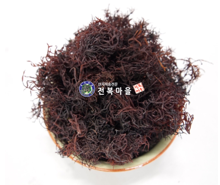 세모가사리 빨강해초 가사리 200g 붉은해초 건해초 가시리 비빔밥 셀러드 - 상품 이미지