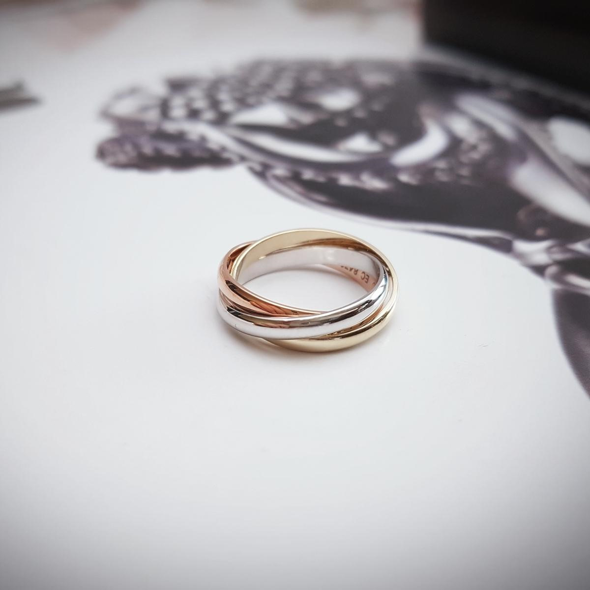 <b><p>14k 18k Gold Tricor ng Couple Ri 20's</p></b><b><p>14k 18k ゴールド 三色のリング カップル 20代 シン スーツ ローズ ウェディ</p></b><br /><br /><p align='center'>