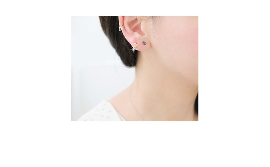 <b><p>10k earflaps piercing mi One touch Cubic</p></b><b><p>10k 耳介 ピアス ミニ ワンタッチ リング イヤ グィチ キュービック 真珠</p></b><br /><br /><p align='center'>