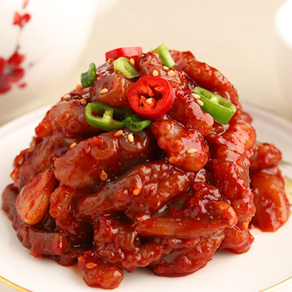 지역명물 : 네이버+ 스토어 : 상품상세 : 낙지젓 1kg 젓갈 반찬