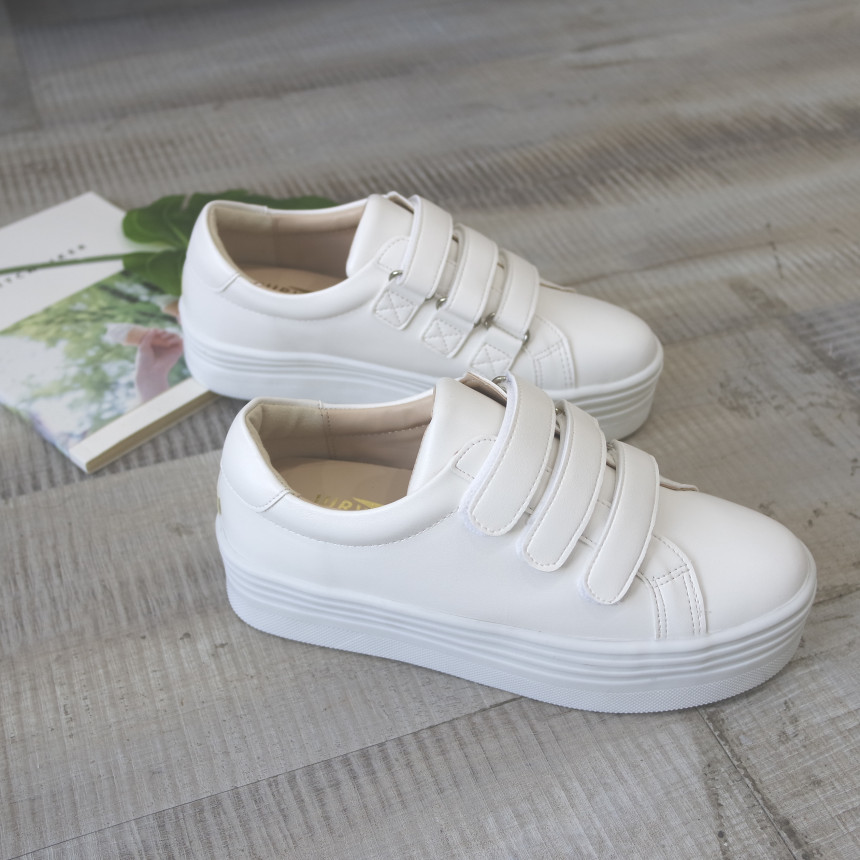 <b><p>Korean Pitching Velcro Height The Snkers</p></b><b><p>韓国語 ピッチング ベルクロ 身長 厚底 スニーカー 女性 スリーた プラットフォームシューズ</p></b><br /><br /><p align='center'>