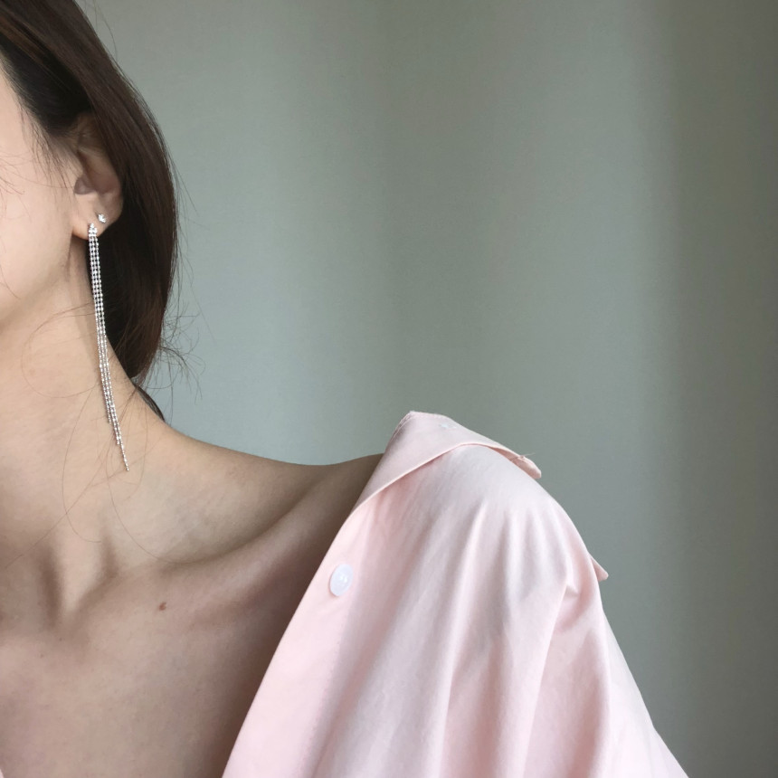 <b><p>Propose Long earris Bold silver handmade</p></b><b><p>プロポーズ ロングイヤリング ボールド シルバー ロゴ ハンドメイド 925 キュービック</p></b><br /><br /><p align='center'>