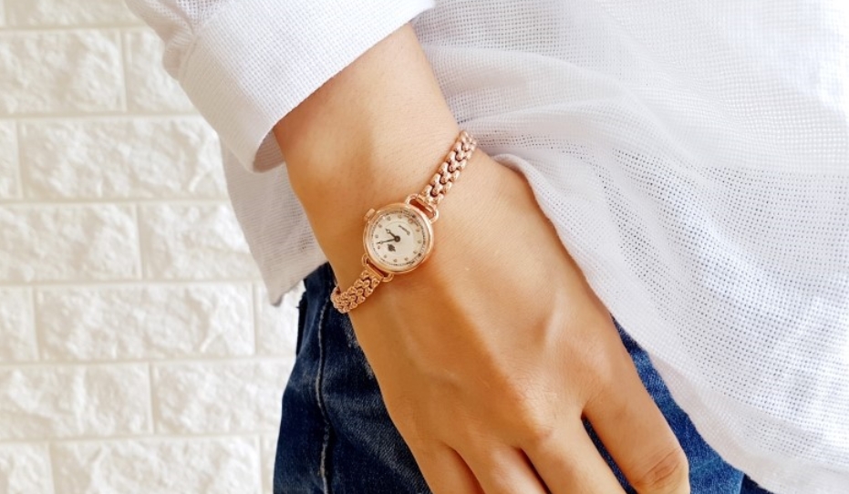 <b><p>Ro Mont Dot clock RS#45-05DT-MT gold Girlfriend</p></b><b><p>ローズモン ドットクロック RS＃45-05DT-MT ゴールド ガフレンドの誕生日プレゼント</p></b><br /><br /><p align='center'>