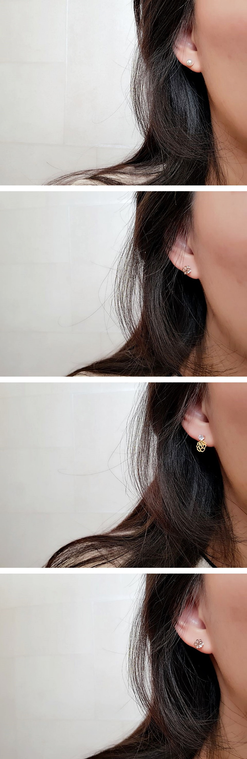 <b><p>flower Dp Silv fing Cubic earr set Spr Statue</p></b><b><p>フラワー ドロップ ウンチム キュービック イヤリング セット 春身上ワンピース</p></b><br /><br /><p align='center'>