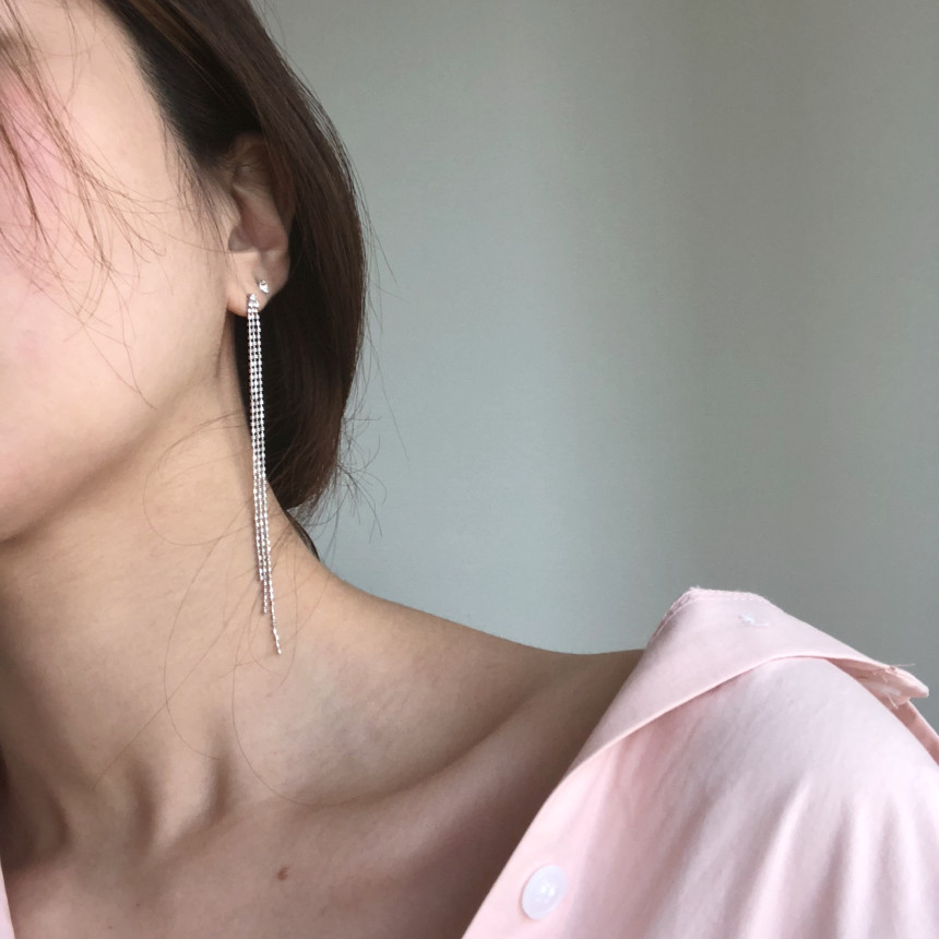 <b><p>Propose Long earris Bold silver handmade</p></b><b><p>プロポーズ ロングイヤリング ボールド シルバー ロゴ ハンドメイド 925 キュービック</p></b><br /><br /><p align='center'>