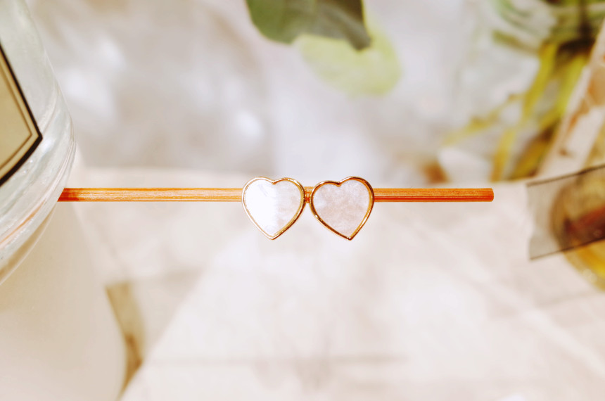 <b><p>Blury simple heart ring</p></b><b><p>アセンブリ シンプル ハート イヤリング</p></b><br /><br /><p align='center'>
