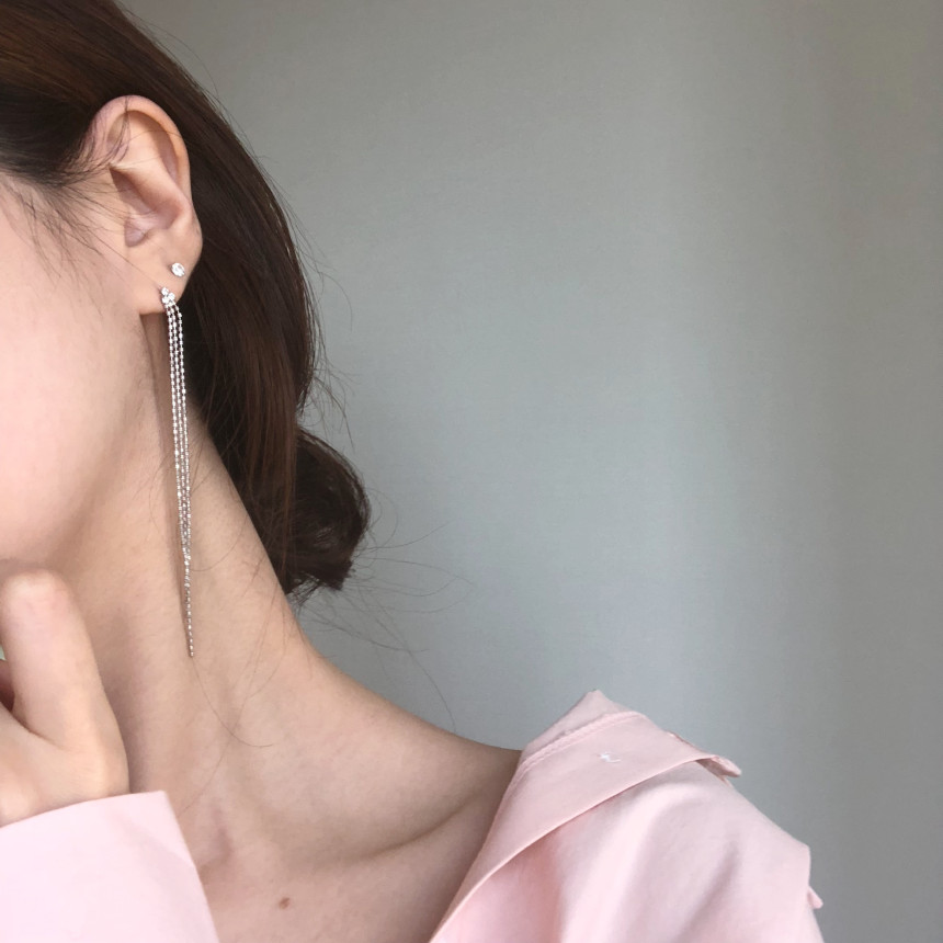 <b><p>Propose Long earris Bold silver handmade</p></b><b><p>プロポーズ ロングイヤリング ボールド シルバー ロゴ ハンドメイド 925 キュービック</p></b><br /><br /><p align='center'>