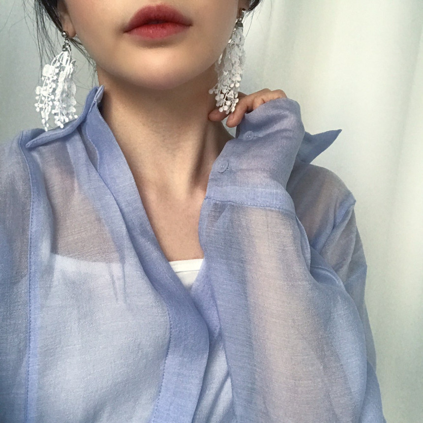 <b><p>You Girl race Drop Earrings 4color ea mantic</p></b><b><p>ユアガール レース ドロップイヤリング 4色 ロマンチック 女性 コーディネート</p></b><br /><br /><p align='center'>