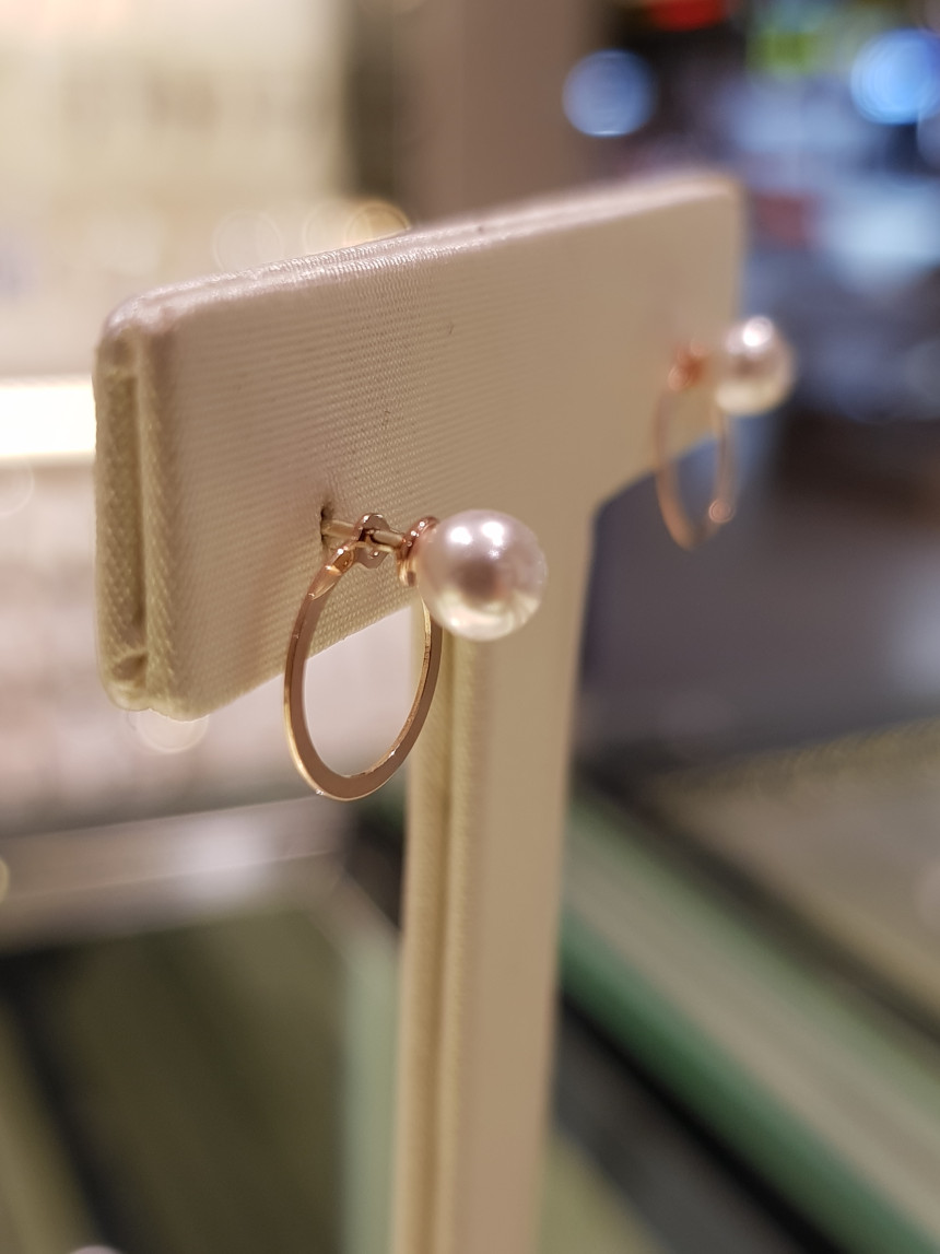 <b><p>Lloyd Pearl ring pendant 10K LPTG4074T</p></b><b><p>ロイド パールリング ペンダント 10KイヤLPTG4074T</p></b><br /><br /><p align='center'>