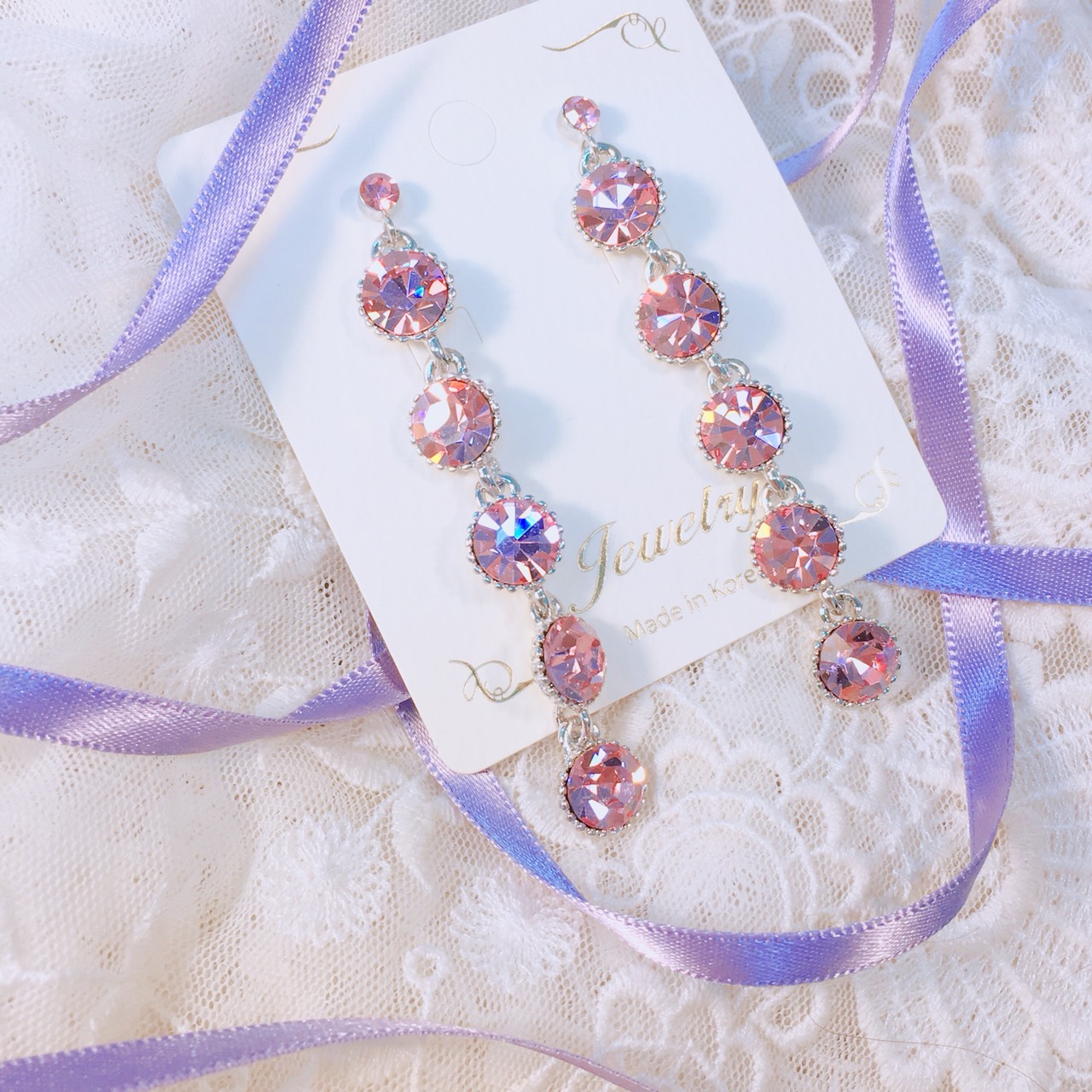 <b><p>blue crystal Drop Earrings Good pot cycle</p></b><b><p>ブルー クリスタル ドロップイヤリング ポイントサイクル良い ケバケバした ユニークアクセサリー</p></b><br /><br /><p align='center'>