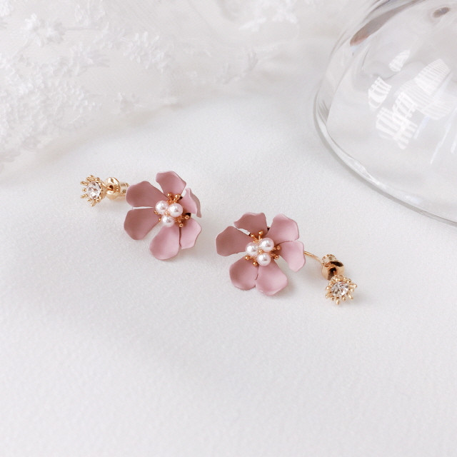 <b><p>Blooming fwer earr Cubic Two way Drop 4 cor</p></b><b><p>ブルーミング フラワー イヤリ キュービック ツーウェイ ドロップ 4 色 アンティーク</p></b><br /><br /><p align='center'>