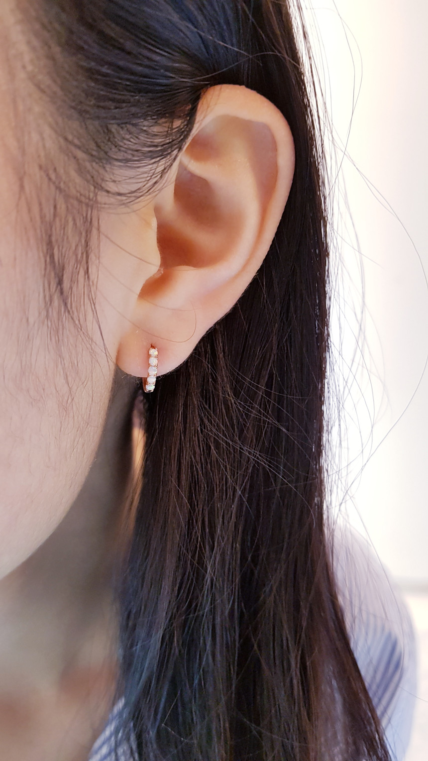 <b><p>Musel 14k Opal One-Touch Earrings DGKE-M343</p></b><b><p>ミュジェル 14kオパールワンタッチピアス DGKE-M343 誕生石 10月に</p></b><br /><br /><p align='center'>