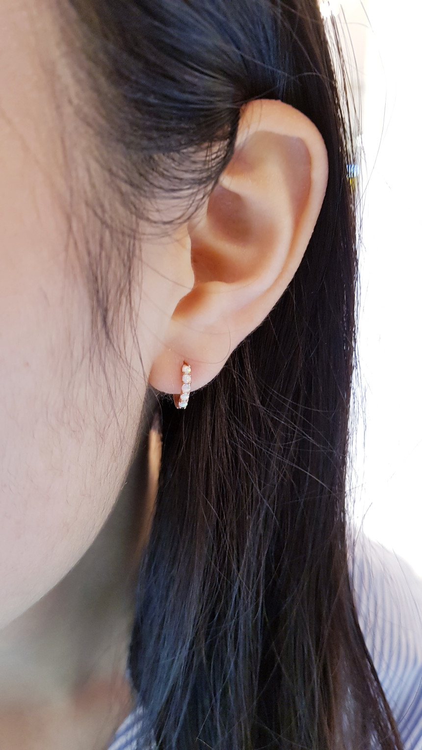 <b><p>Musel 14k Opal One-Touch Earrings DGKE-M343</p></b><b><p>ミュジェル 14kオパールワンタッチピアス DGKE-M343 誕生石 10月に</p></b><br /><br /><p align='center'>