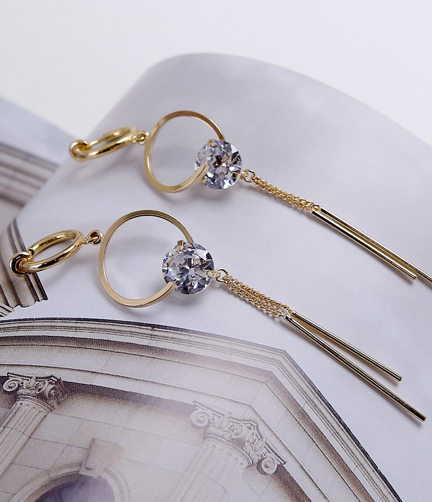 <b><p>Point tester earrg Luxurious feelg Modn Circle</p></b><b><p>ポイントタッセル イヤリング 高級感 モダンサークル ドレッシーな ブブゴールド</p></b><br /><br /><p align='center'>