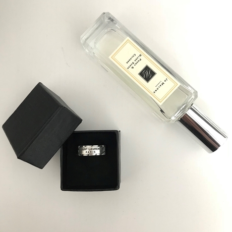 <b><p>925 silver Saint Laure ch Lettg rg Couplg</p></b><b><p>925 シルバー サンローラン チェーン レタリングリング カップ モダン シンプルアクセサリー</p></b><br /><br /><p align='center'>