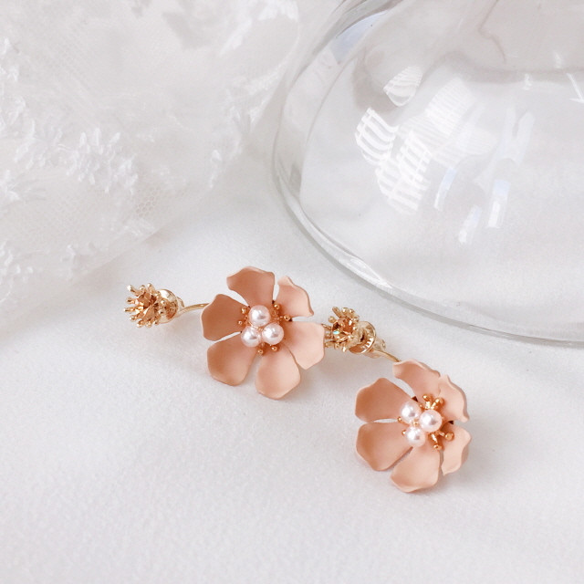 <b><p>Blooming fwer earr Cubic Two way Drop 4 cor</p></b><b><p>ブルーミング フラワー イヤリ キュービック ツーウェイ ドロップ 4 色 アンティーク</p></b><br /><br /><p align='center'>