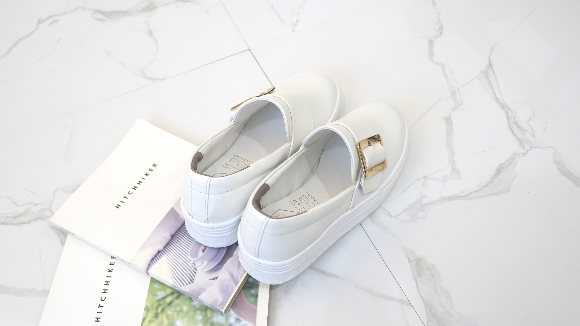 <b><p>Korean Harley squa buck lther Slip-on fema</p></b><b><p>韓国語 ハーレー 正方形 バックル レザー 厚底 スリップオン 女性 スニーカー</p></b><br /><br /><p align='center'>
