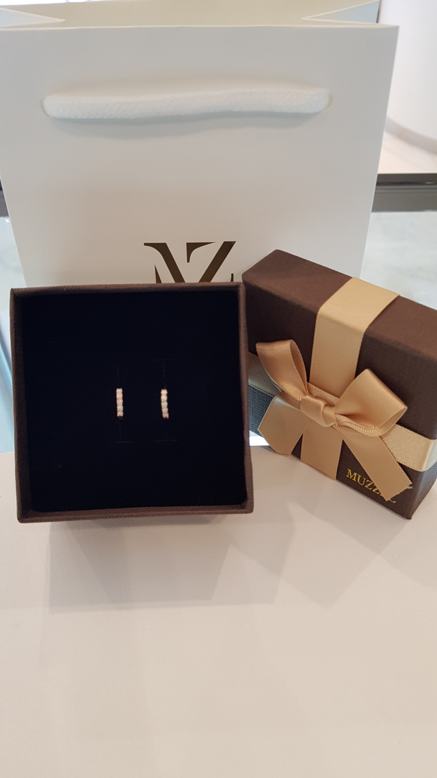 <b><p>Musel 14k Opal One-Touch Earrings DGKE-M343</p></b><b><p>ミュジェル 14kオパールワンタッチピアス DGKE-M343 誕生石 10月に</p></b><br /><br /><p align='center'>