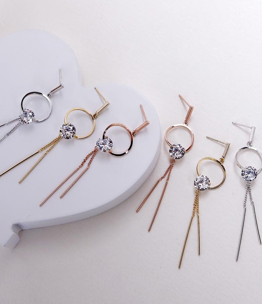 <b><p>Point tester earrg Luxurious feelg Modn Circle</p></b><b><p>ポイントタッセル イヤリング 高級感 モダンサークル ドレッシーな ブブゴールド</p></b><br /><br /><p align='center'>