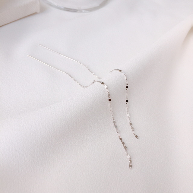 <b><p>Diar All silver chain Drop color eg Sr fg</p></b><b><p>ラジアル オールシルバー チェーン イヤリング ドロップ 色 ウンチム オフィスルック</p></b><br /><br /><p align='center'>
