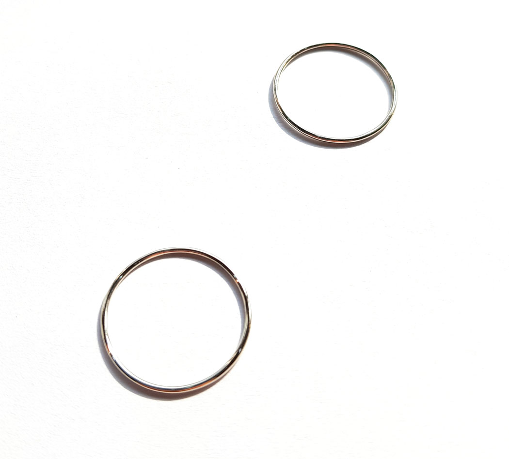 <b><p>White gold Thread ring attractive nt feel</p></b><b><p>ホワイト ゴールド 糸リング 魅力ある きちんとした感じ 14K コーディネートしやすい</p></b><br /><br /><p align='center'>