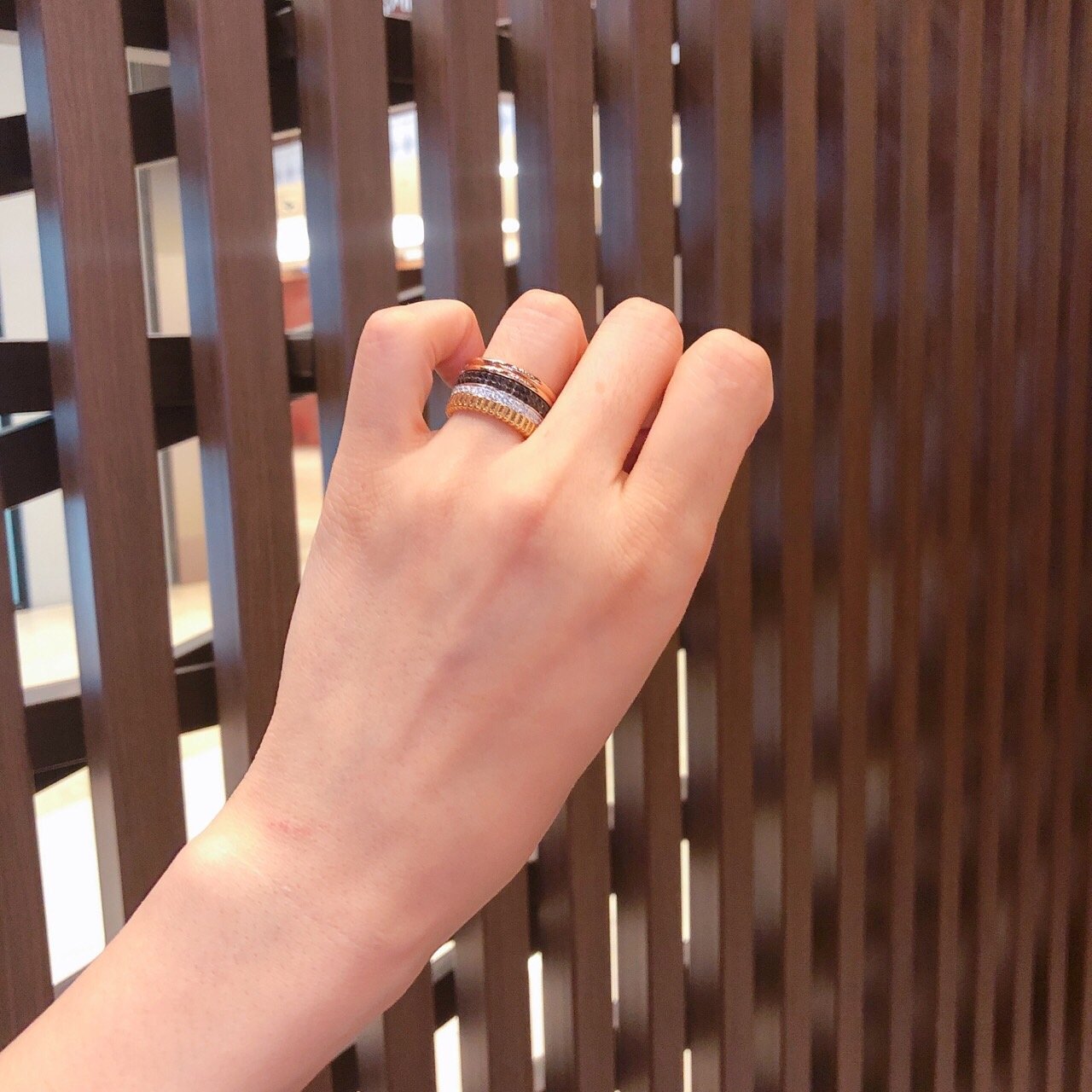 <b><p>Combi Quattro ring les Rose gold, silver92.5</p></b><b><p>コンビ クワトロリング 5行 ローズゴールド、ゴールド silver92.5製品</p></b><br /><br /><p align='center'>